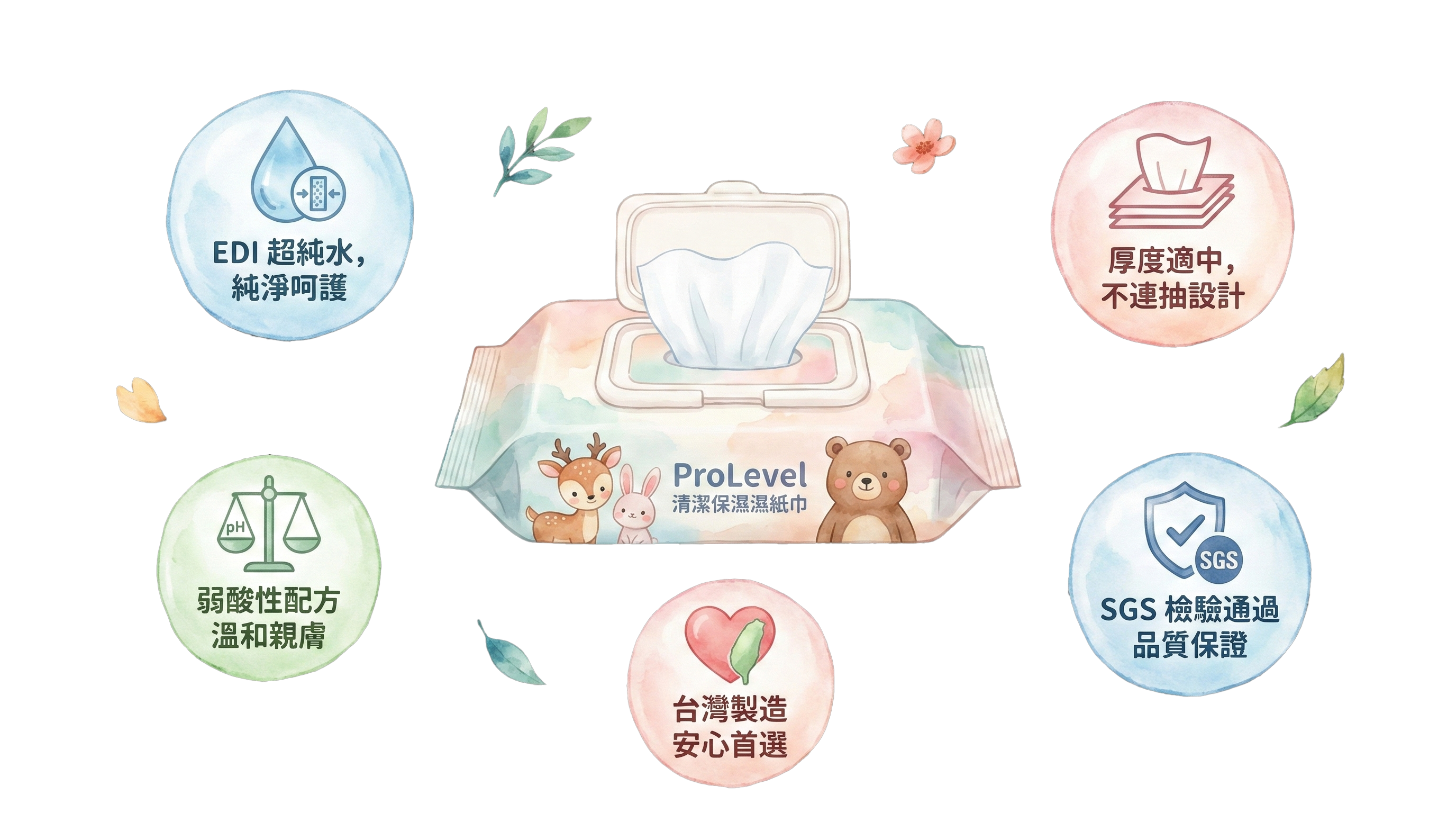 台灣優紙廣告濕紙巾開發及設計工廠